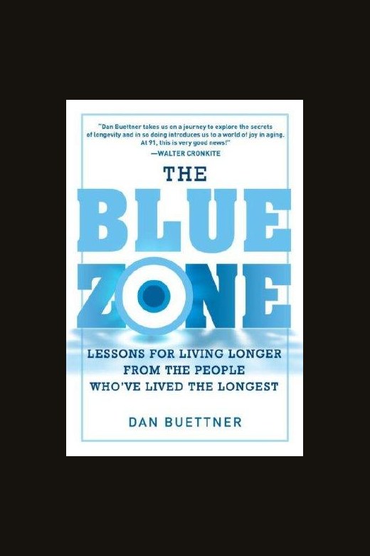 The Blue Zones book cover